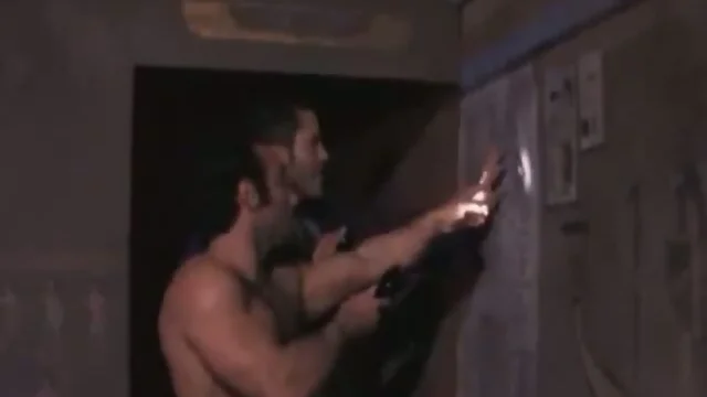 Impossibly hot bears have orgy