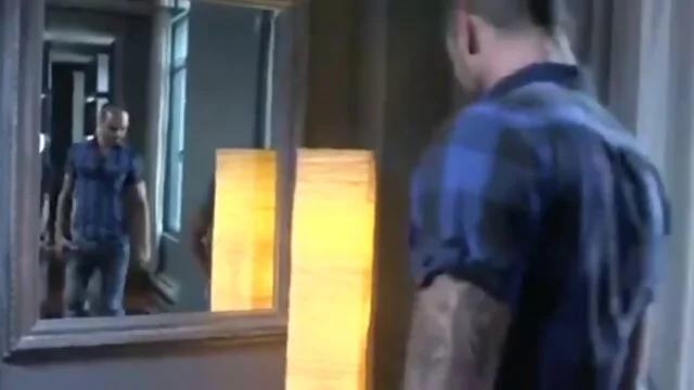 tattoed muscle hunks having hot sex