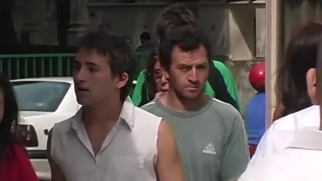 Three gay hunks from Argentina fuck