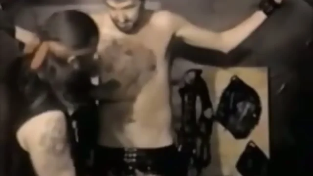 Extreme Vintage Gay Spanking And Bondage