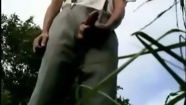 Outside exposure handjob 6