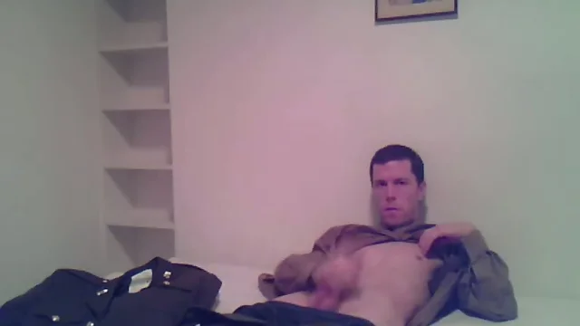 Military man homemade masturbation video