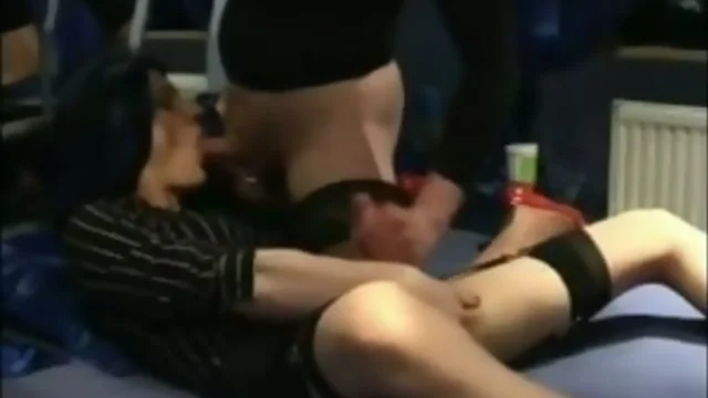 Hot crossdressers pounding