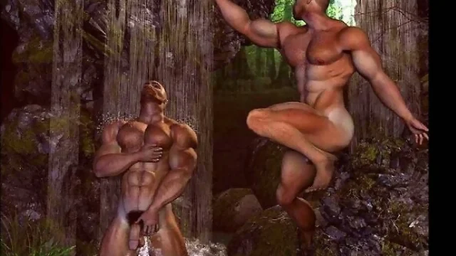 3D Muscle Boys Fantasy!