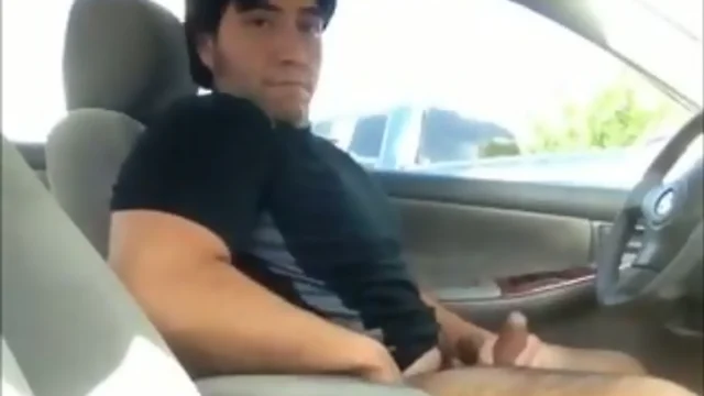 Fun Guy Fucking Off In Parking lot