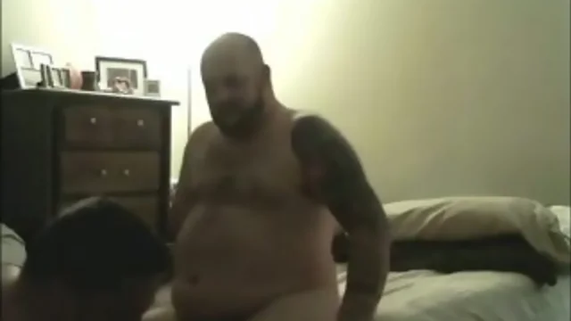 Married Tatted Bear Breeds Backside-Eating Bear