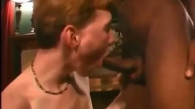 Ginger and Dark Boy Give Head