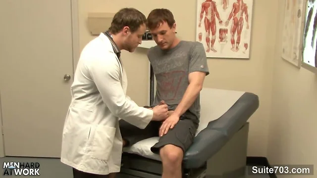 Sexy patient gets fucked by gay doctor