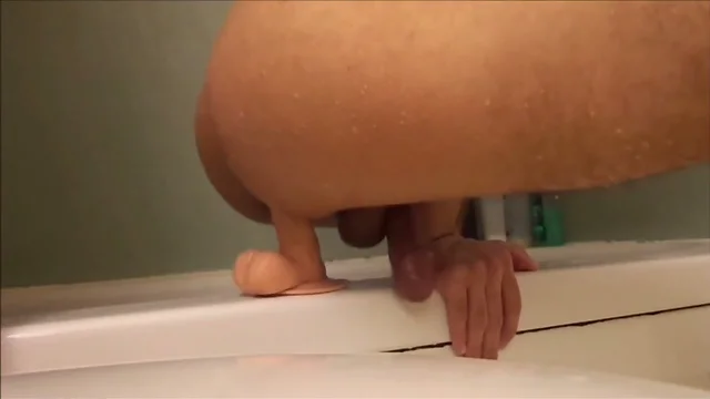 Skinny Young Bubble Butt Hard Cock Twink Riding Anal Toy