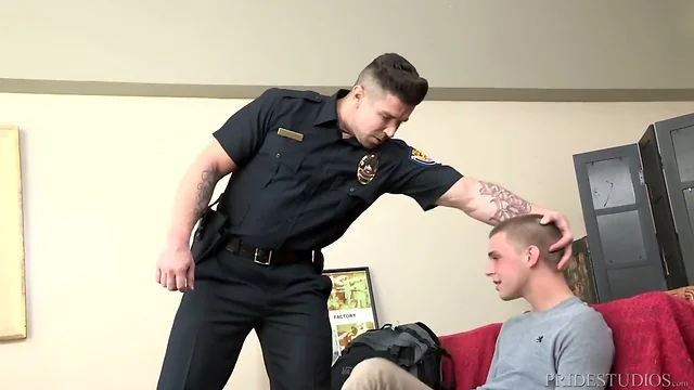 DylanLucas Trent Ferris Rides Hard Cop Cock