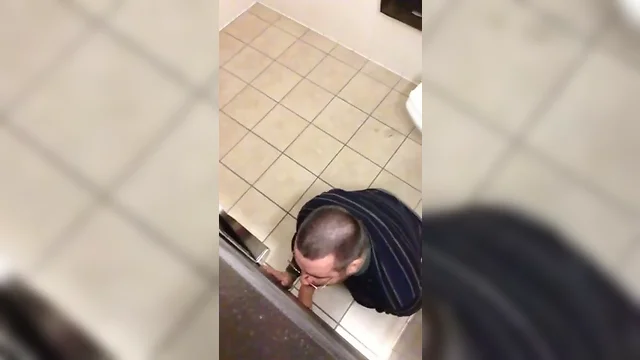 University Public Gloryhole Blowjob