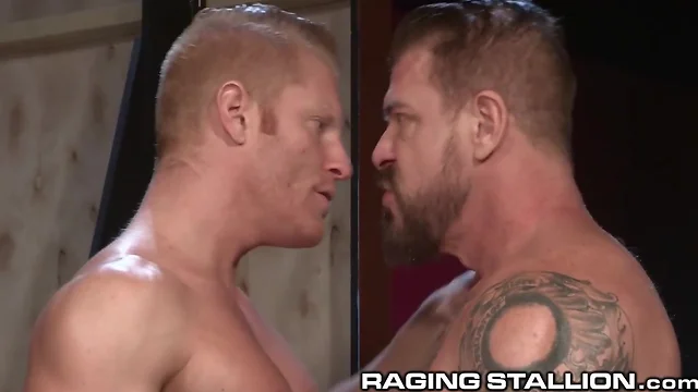 RagingStallion Daddy Gives Hard Ass Hammering