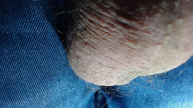 Close-up hairy balls during masturbation AND during orgasm