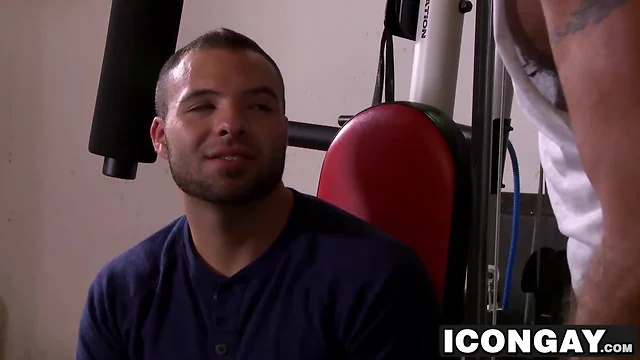 Taking it slow and easy moving his dick