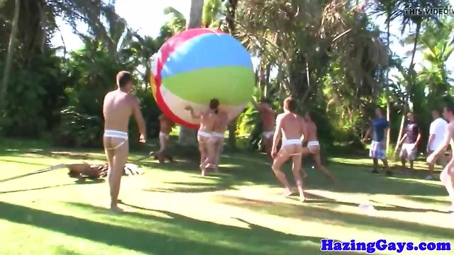 College students suck in outdoor initiation