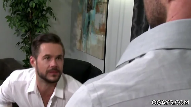Mike De Marko fucks her gay partner with his massive cock