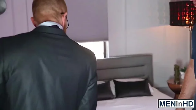 Twink with a beard rides a dick like his life depends on it