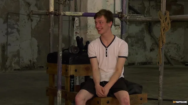 Nubile Alex Faux wanked off until exploding by Master