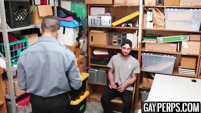 Straight perpetrator barebacked as a detention measure