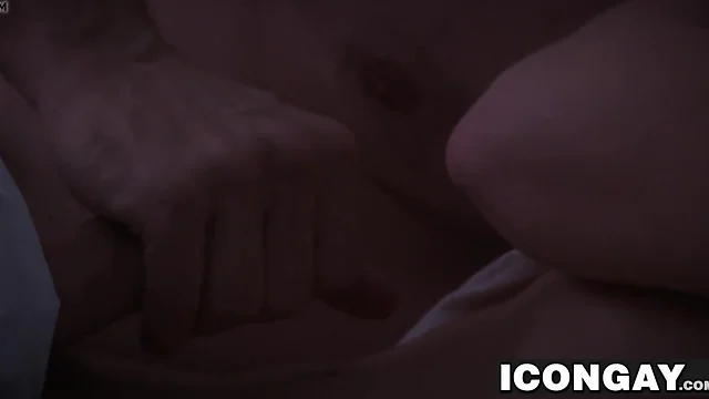 Max and Troy: Daddy-Twink Passion with a Big Cock Blowjob