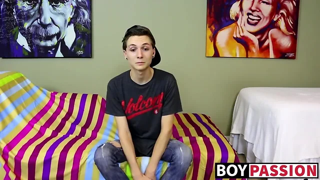Hot Twink Boy Crush: Mutual Pleasure & Masturbation