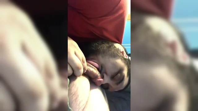 Bigbearcutie plays with chubby friend