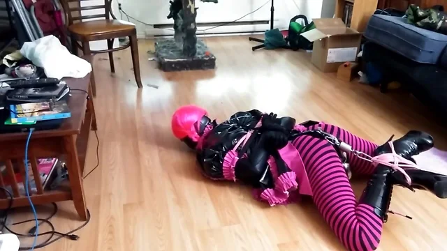 Small Self Bondage Fun at Hogtied - HD Videos & Sissy Bondage