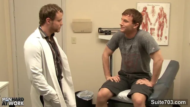 Doctor Nash Lawler`s Big Cock Anal Fuck Session in the Office Suite