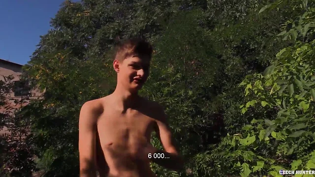 The Czech Hunter`s Rough Outdoor Ass Fucking & Cock Sucking