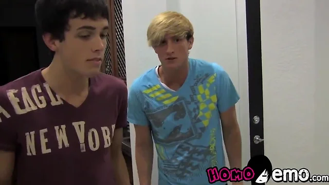 Hardcore fuck with two teen emo dudes who love some anal