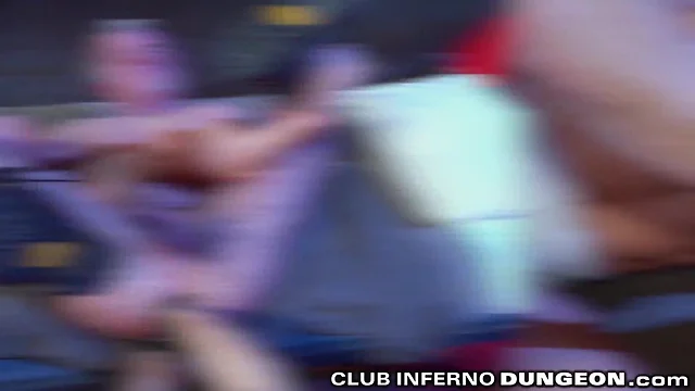 Clubinferno b. inmate fists his lockup yard bitch