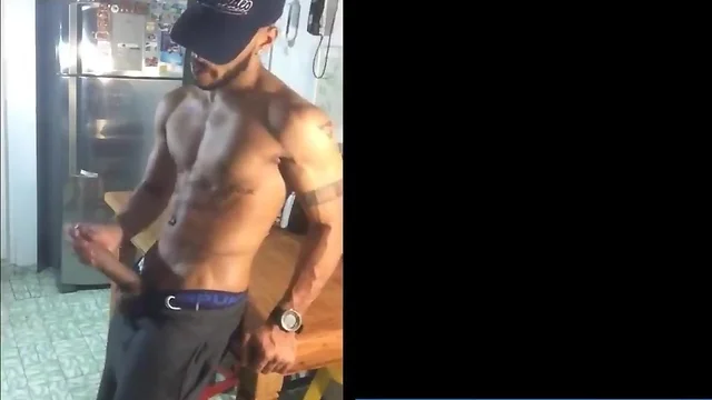 A provocative masturbate off of andy rodrigues...