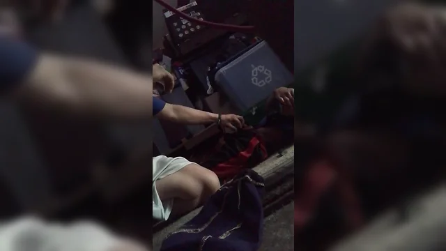 Chupando un hetero que esta dormid o