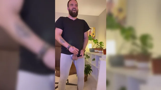 Hard rubbing, big ball slapping