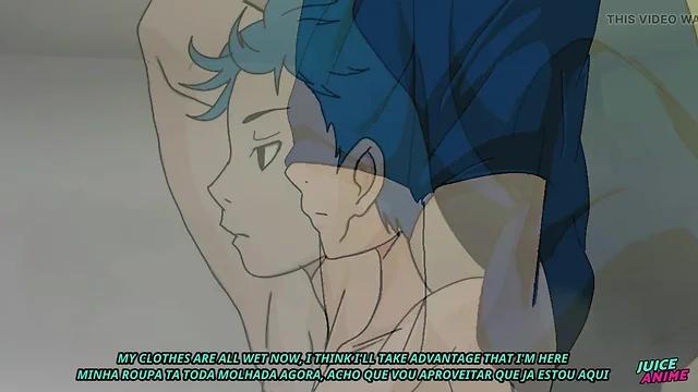 My str8 friend gives me a hand in the shower: yaoi bl gay hentai anime