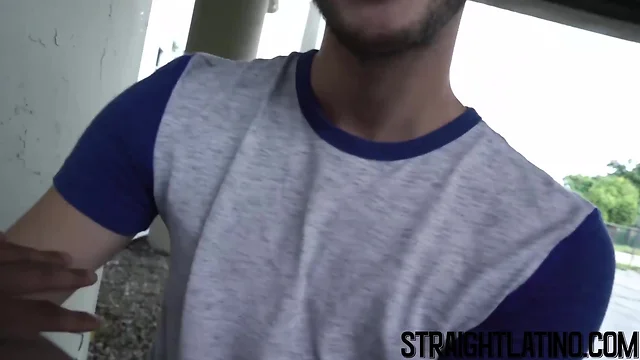Gay sex pov: straight latino paid for bareback breeding service by pervert #cumshot #bigcock