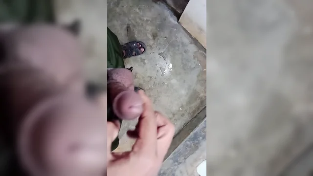 Hard masturbation with fisting