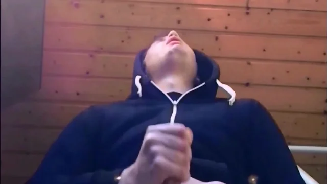 Tobias reetzs sensational orgasm: a hooded solo performance cumshot amateur masturbation solo webcam homemade twinks tobiasreetz bftvam