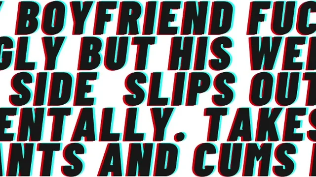Boyfriend fucks you lovingly: aggressive side slips out and cums inside. daddy sounds, creampie breeding, dirty talk, and kisses. check out our bred stories!