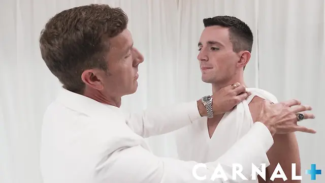 Kristofer weston & ryan st michael: hot daddy & muscle dilf hairy horny fuck-fest!