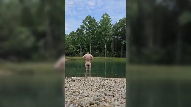 Crystal clear mountain water: purerefreshing naturelover