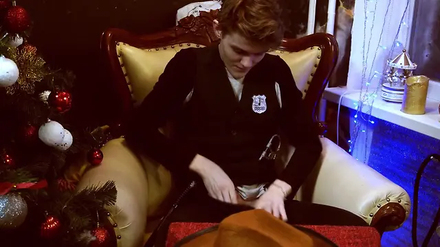 Amateur twinks big cock anal ass rimming barebacking blowjob: policemans visit before closing