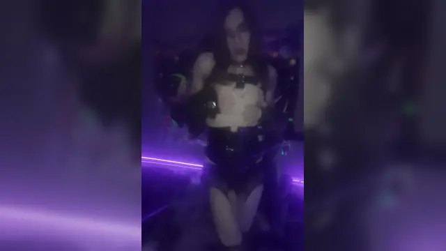 Amateur goth femboy slut twink crossdresser