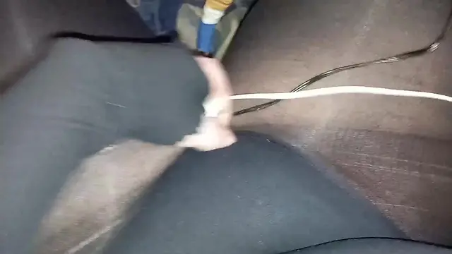 Double anal penetration with multiple toys: men masturbating solo with vibrator and dildos