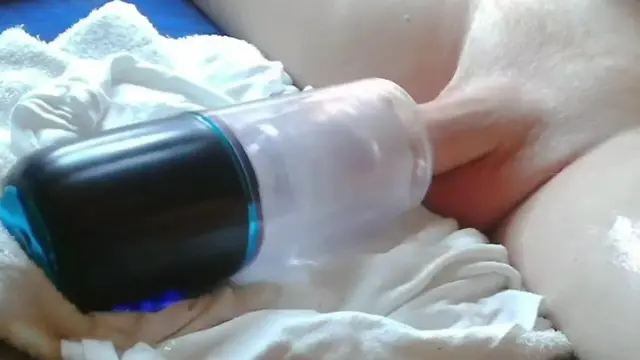 Bdsm big cock masturbation with cumshot: my favorite sex toys fucked me and sucked my soul