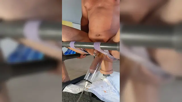 Compilation of big dildos and vacuum anal toys