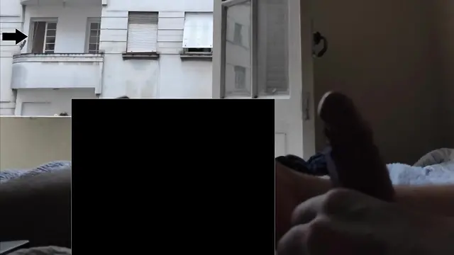 amateurhotelfucking: neighbor pretending to clean window to watch me masturbate
