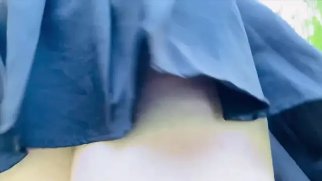 Amateur crossdresser femboy outdoor big ass exhibitionist sissy fuck