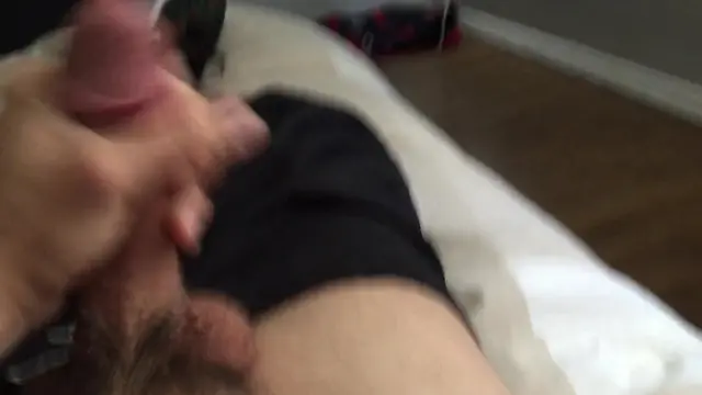 Masturbation solo session with double orgasm