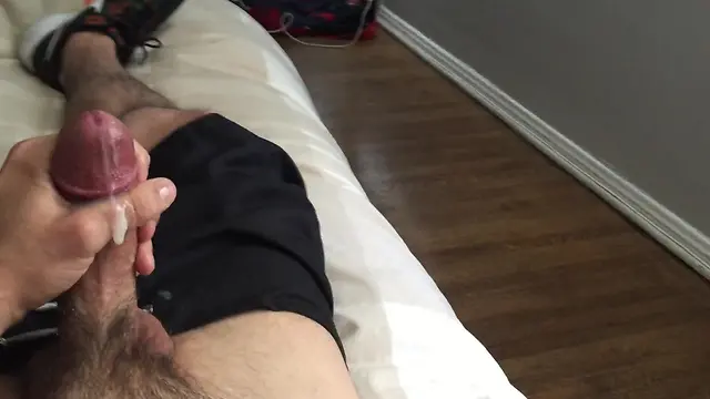 Masturbation solo session with double orgasm